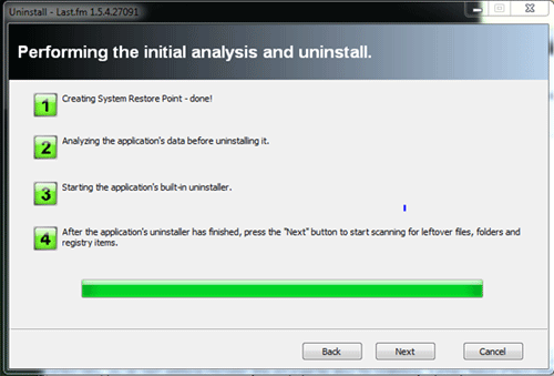 Analyzing Uninstall